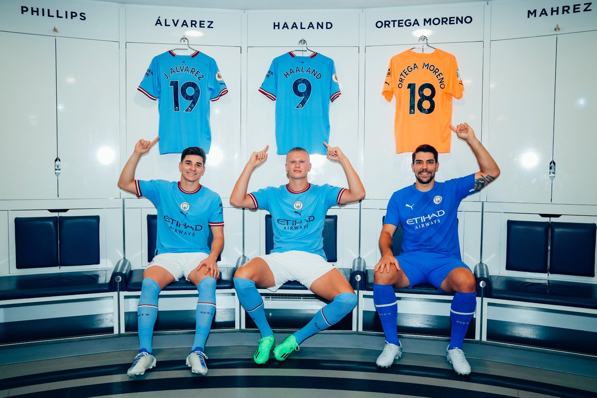 ManCity's tweet photo. Welcome 💙

#ManCity https://t.co/gvOVniS24r