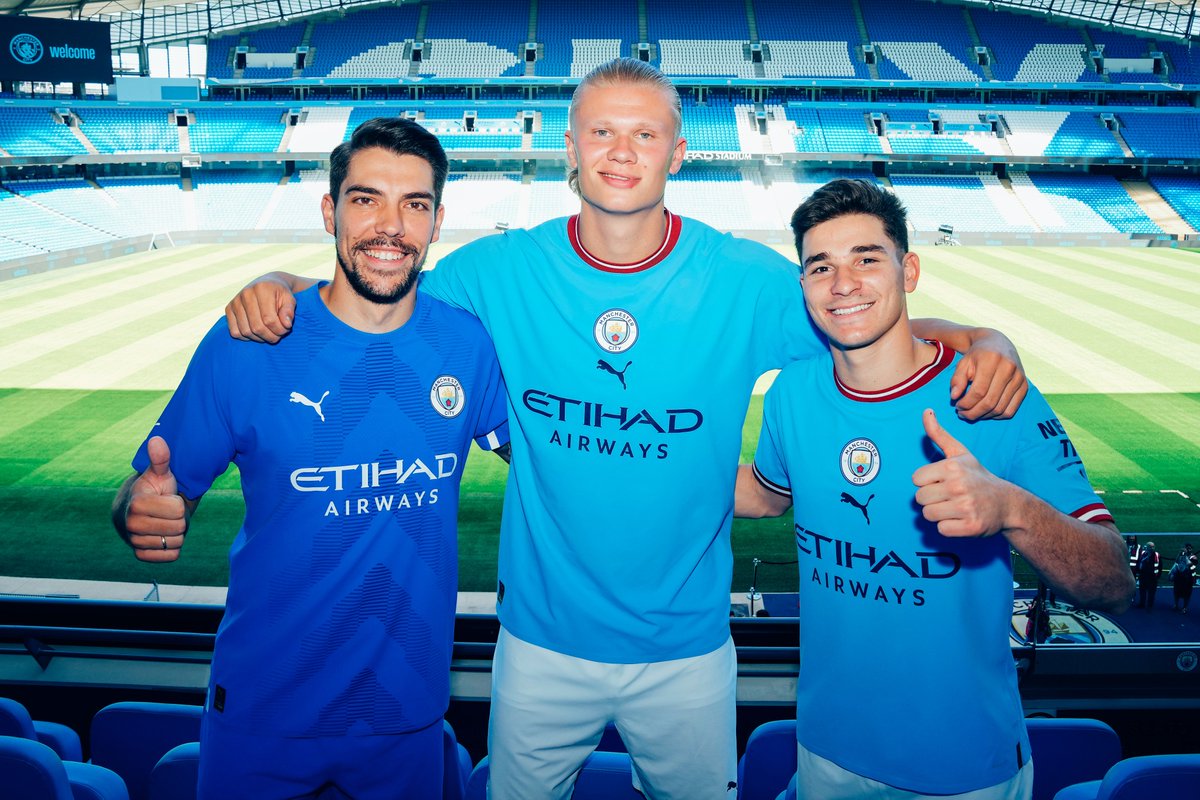 ManCity's tweet photo. Welcome 💙

#ManCity https://t.co/gvOVniS24r