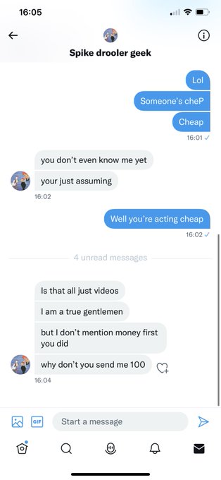 rude non submissive trying to get money from goddesses https://t.co/vddnwar2c8