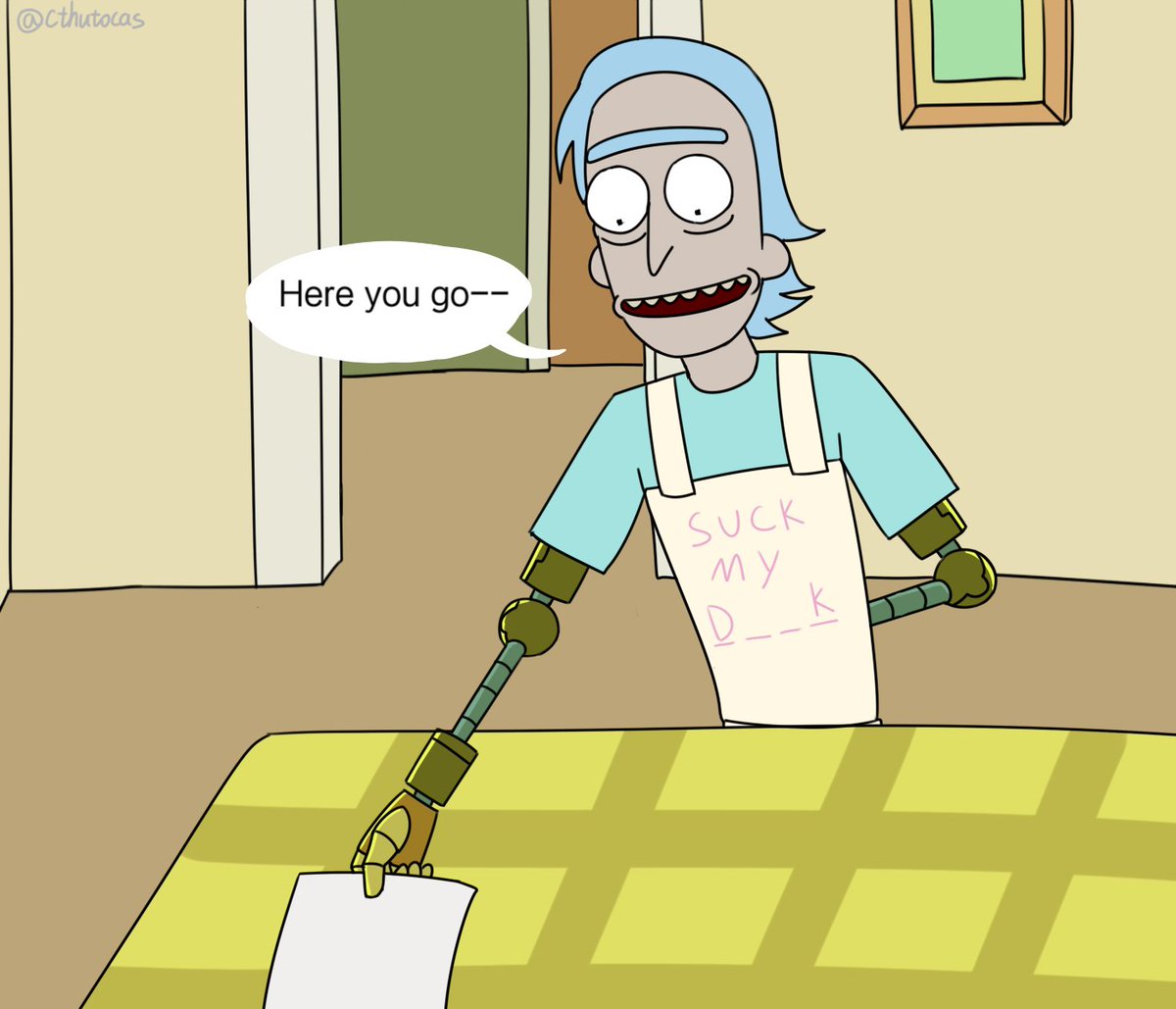 cthutocats's tweet photo. tumblr ask #rickandmorty #chefrick #reporick #morticiasmith https://t.co/h50gHrh912