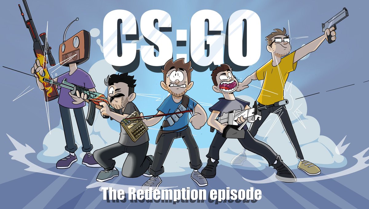 Tomdaart's tweet photo. I'd actually be happy if I got a job just designing YouTube Thumbnails
.
#characterdesign #csgo #cartoon #gameplay #letsplayvideo #comedy #procreate #oc #style #animation #wipart https://t.co/lif9d6NCPz