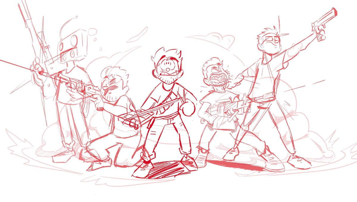 Tomdaart's tweet photo. I'd actually be happy if I got a job just designing YouTube Thumbnails
.
#characterdesign #csgo #cartoon #gameplay #letsplayvideo #comedy #procreate #oc #style #animation #wipart https://t.co/lif9d6NCPz