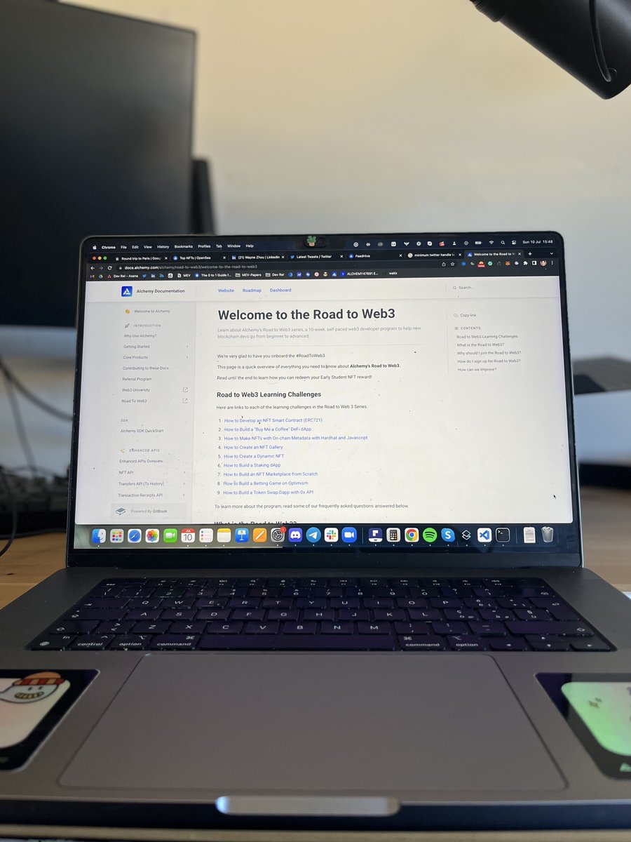 VittoStack's tweet photo. Interested in web3? 

2 months ago we created @TheRoadToWeb3 to help you kickstart your web3 development career for free.

Today we crossed 7000 students and 4000 issued certifications 🎉 https://t.co/xn124SpOKL