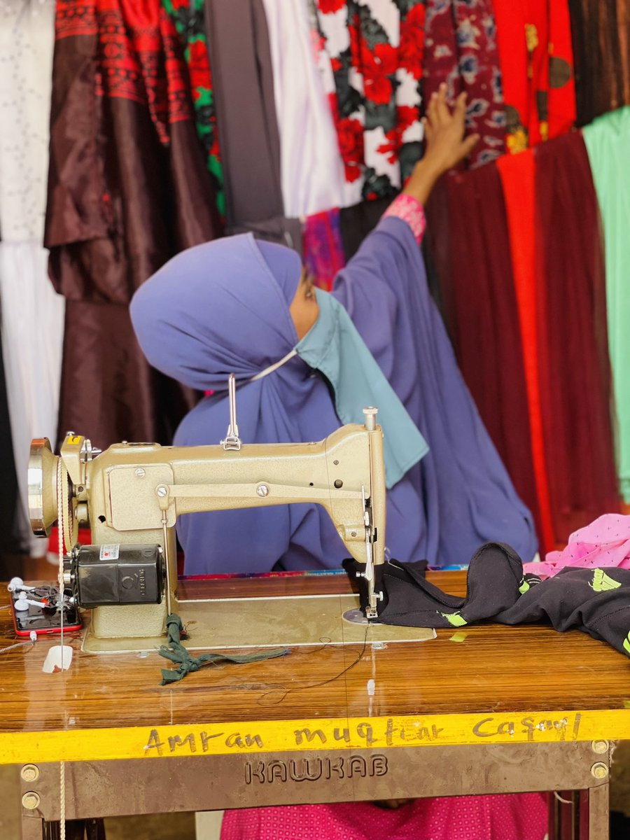 ADAMAcademy3's tweet photo. After months of Tailoring training’ now they are business owner generates income and coveres their household needs better before. 20 female in @Burco city tailoring skill workers who specially belongs the minority clans in Somaliland made success their Business’s.
Thanks @USADF, https://t.co/dvpIlis5wq