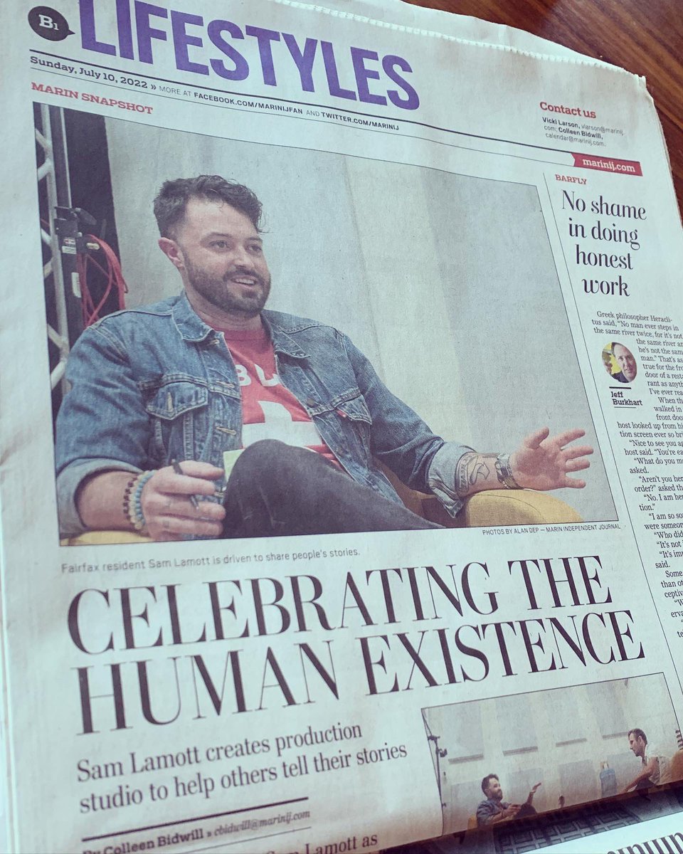 SAMLAMOTT's tweet photo. Thanks you @marinij , @colleenbidwill , and @adep for capturing what we’re trying to do at https://t.co/BCN2sG7aFa . Go pick up a copy of the Sunday edition of the Marin Independent Journal https://t.co/yTod36SqLc
