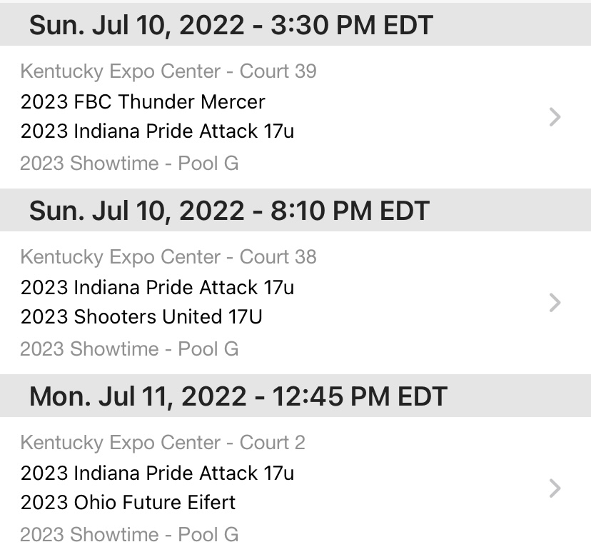 LaneyBaker9's tweet photo. Indiana Pride Attack back at it today playing in the Battle in the Boro! https://t.co/OQFepMhVAV