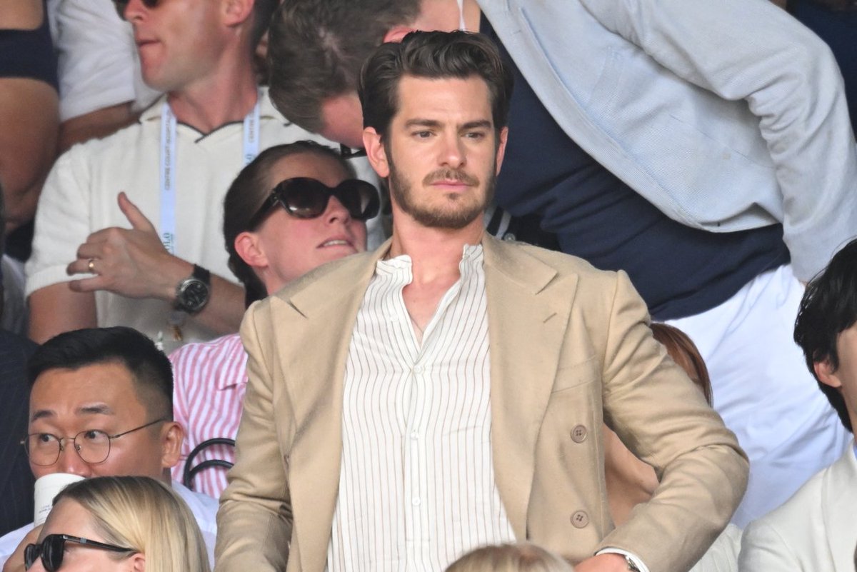 Wimbledon's tweet image. Stars of the big screen watch the action unfold 🌟

#Wimbledon | #CentreCourt100