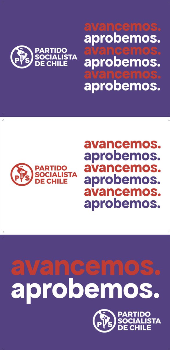 Cambiemos la mentira por la verdad, la apatía por participación, el desconocimiento por información, la división por la unidad, el pasado por el futuro. 
Cambiemos tranquilos. Cambiemos seguros. 
Cambiemos. Aprobemos.
#Apruebo #NuevaConstitucion
