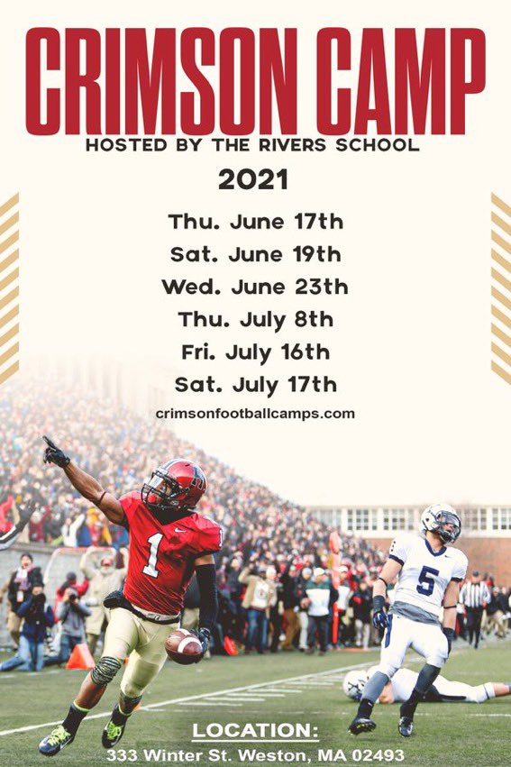 I will be attending the Harvard Crimson Camp this Saturday July 17th.
