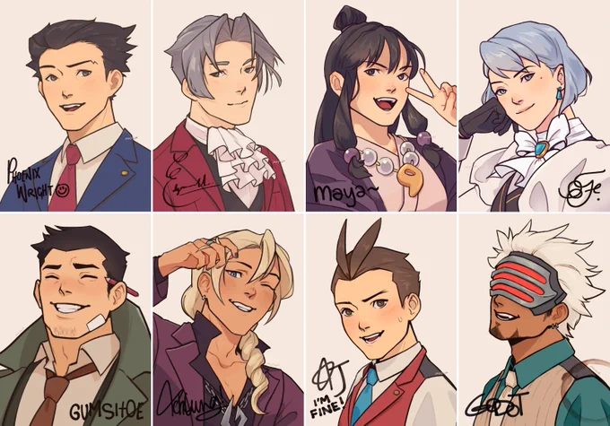 [ aa ] autographs 🖊
#aceattorney 