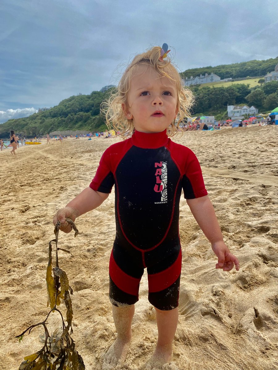 orangemabel1's tweet photo. Best St Ives holiday with this one #granddaughter #stivescornwall https://t.co/1eZqEiMGaO