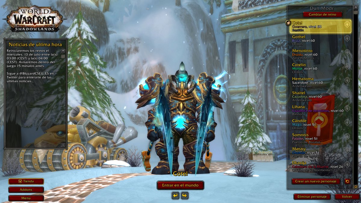 cotel__'s tweet photo. @AlterTimeSK ¡ESTOY PREPARADO! #PorAzeroth https://t.co/O9xgEwmteF