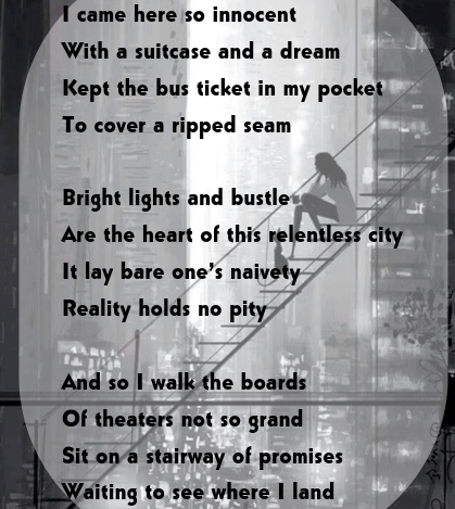 So inspiring to write a #poetry collaboration with my dear friend, <a href="/HeavenSentWords/">Katherine</a> 
Here is our different, yet always a bit similar, interpretation of a computer generated image <Snapchat>
Please trail with your own poem if so inspired!
#poetrycommunity 
#writingcommunity