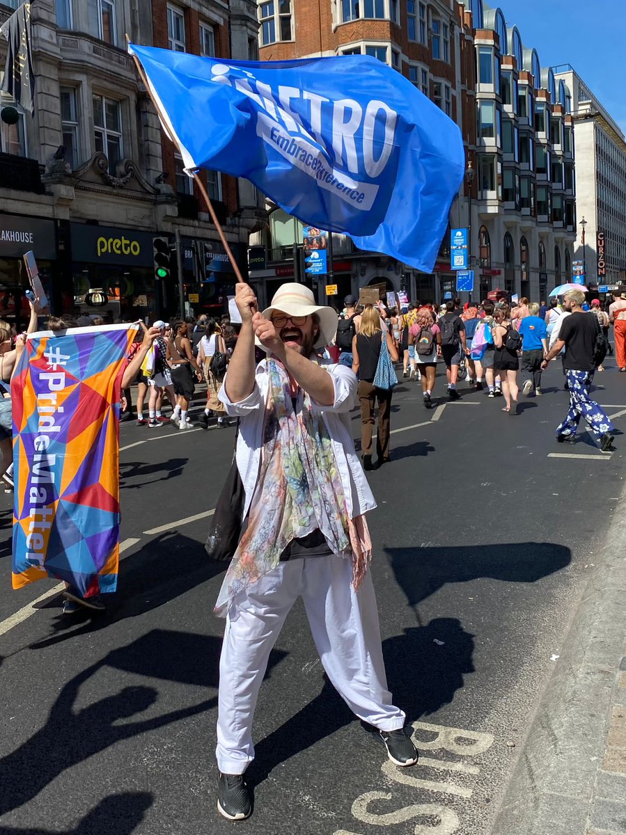 METROCharity's tweet photo. We are still on a high from yesterday’s London Trans+ Pride march. Wonderful to see such an incredible turnout.
#translivesmatter #blacktranslivesmatter #keeptransintheban #transrightsarehumanrights https://t.co/l95cW0Y1sB