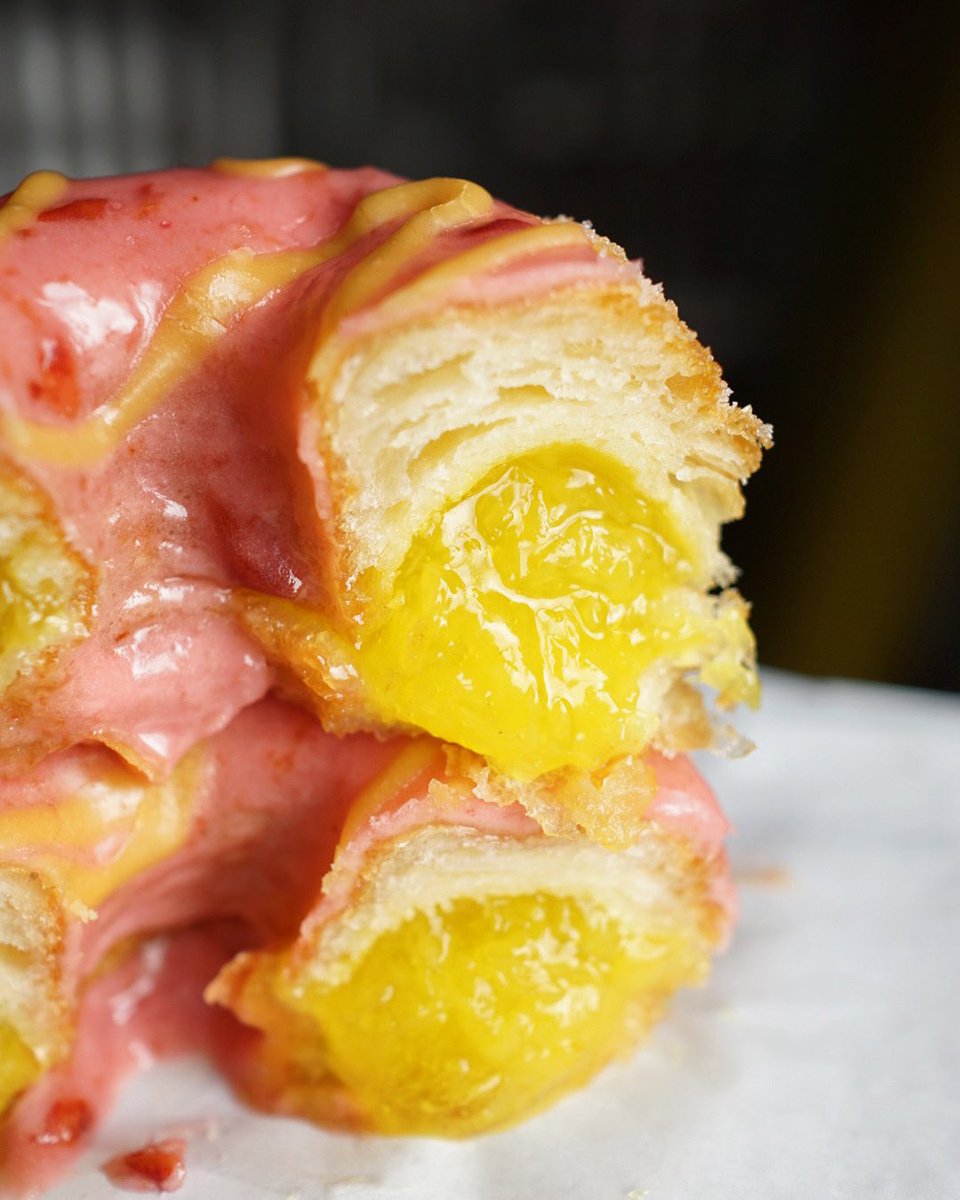 Pineapple upside down cronuts. Cool. S’more donuts. Radical. Pre-order by emailing catering@farrowsandwiches.ca . 100% Swell times guaranteed.  #yegfood