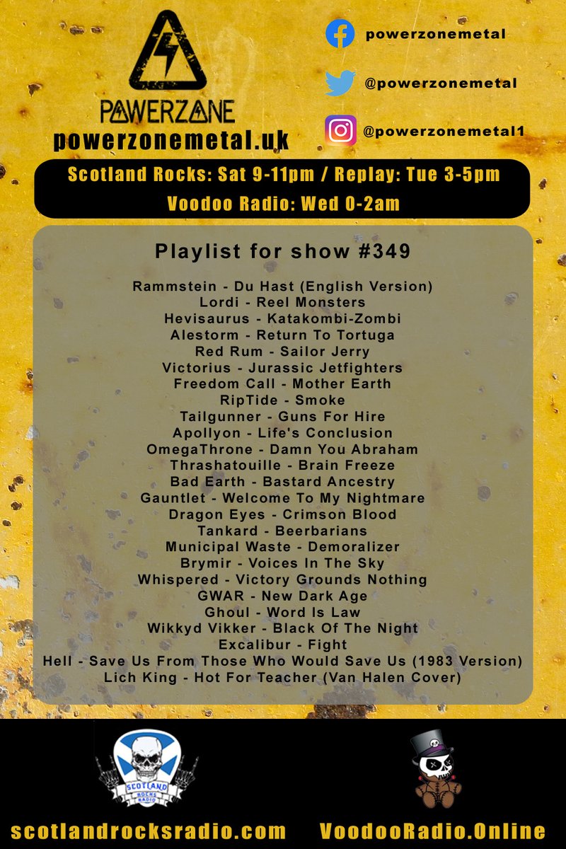 Powerzone Metal tweet media