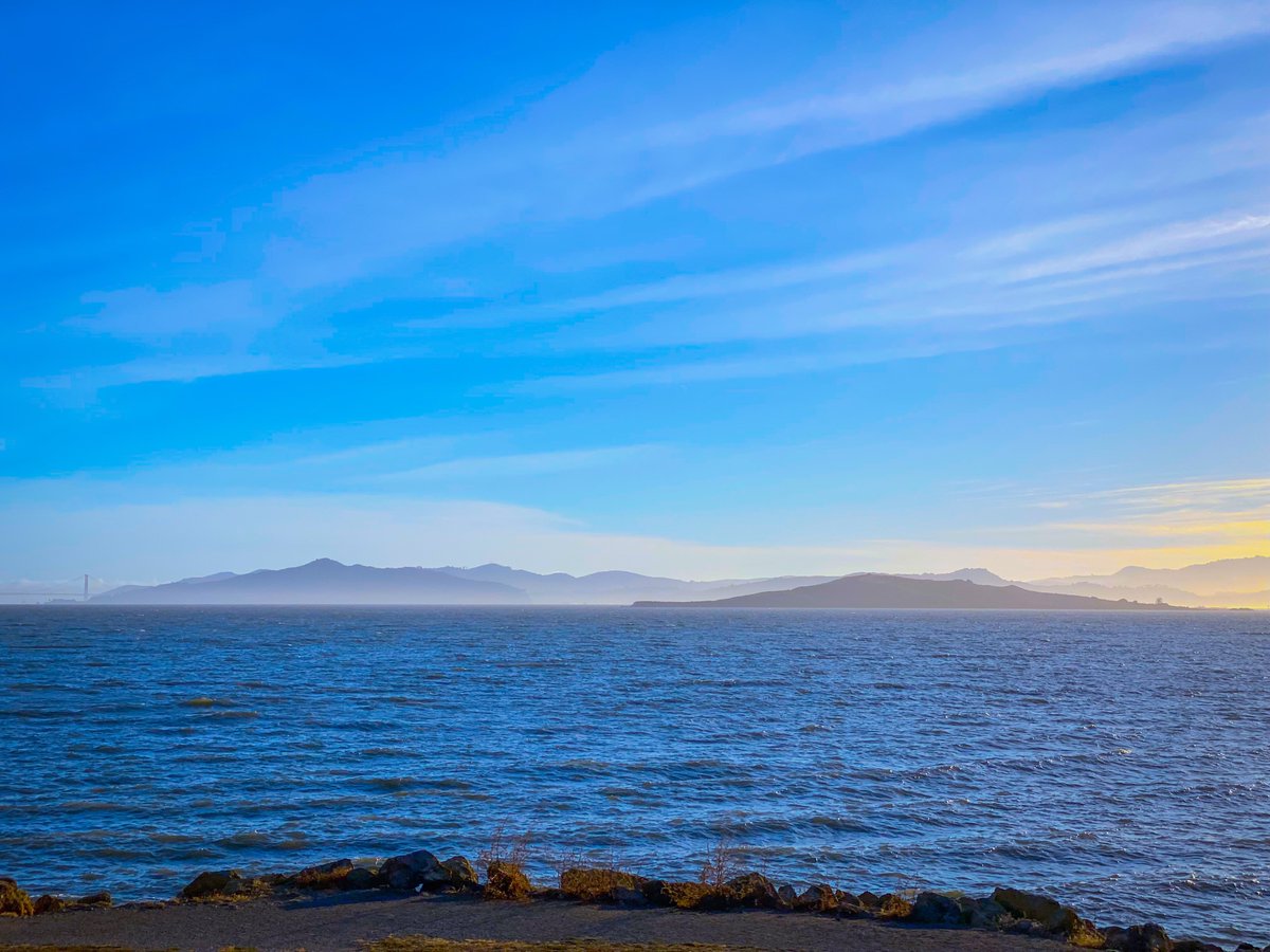 lanlanee's tweet image. Point Isabel Shoreline #California  #summer #BayArea #baytrail #BlueSky