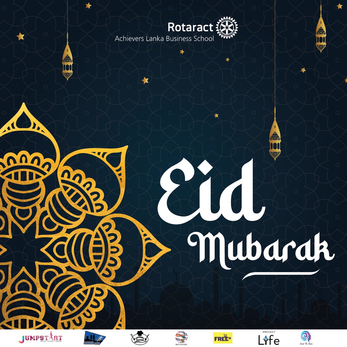 In4Factory's tweet image. May the eternal peace from heaven embrace your life on this Eid-Al-Adha and fill it with uncountable blessings.

Eid-Al-Adha Mubarak🌙✨

#Rotaract #Rotaract3220 #RedefiningALegacy #RACALBS #SriLanka
