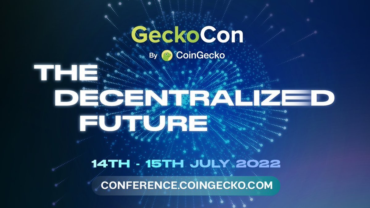 GIVEAWAY

We're giving away another 10 free tickets to GeckoCon — a 2 day virtual conference hosted by <a href="/coingecko/">CoinGecko</a>

To enter:

1. RT &amp; like this post
2. Tag 2 friends
3. Follow <a href="/DecentralGames/">Decentral Games</a> and <a href="/coingecko/">CoinGecko</a>

Winners will be picked in 24 hours!