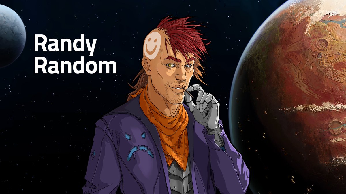 RimWorldConsole's tweet photo. Randy Random is the wildcard, the bad boy, the chaos wizard. He deals cards from a stacked deck so you'll never know what's about to happen next.
#RimWorldConsole #RimWorld https://t.co/RYczvkH31R