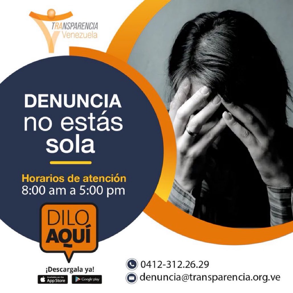 NoMasGuiso's tweet photo. #Denuncia | Servicio gratuito de asesoría, orientación y seguimiento de denuncias de corrupción de @NoMasGuiso a través de ALAC 📲 WhatsApp: 04123122629 https://t.co/issO3rs6bx