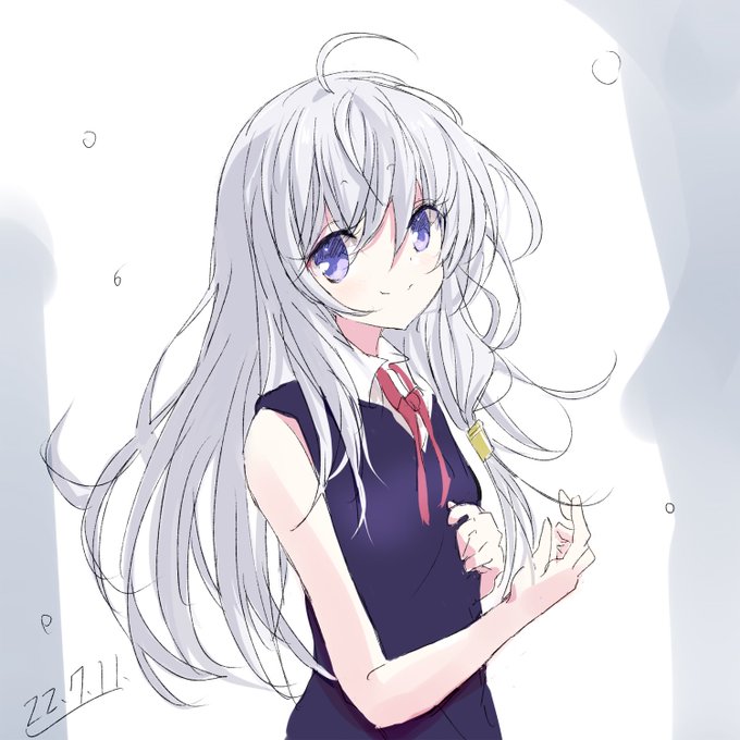 「elaina (majo no tabitabi) grey hair」Fan Art(Latest)