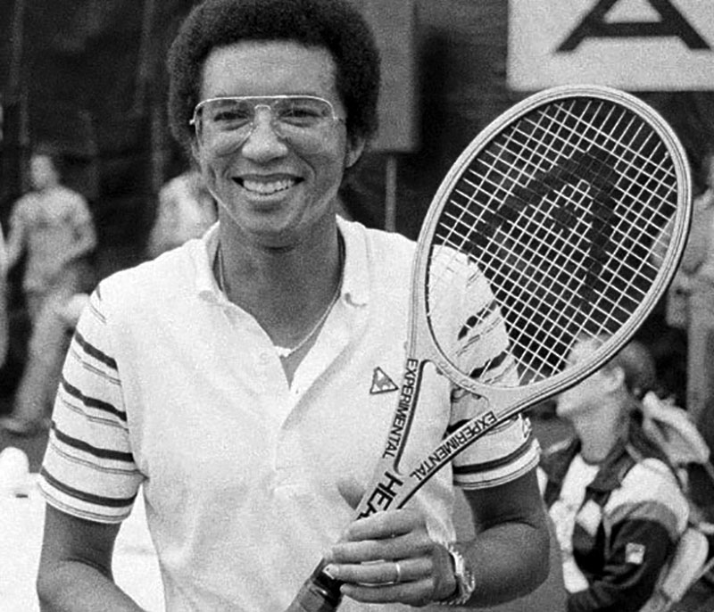 Happy birthday to a tennis pioneer, civil rights and racial equality activist, and HEAD legend, Arthur Ashe! 