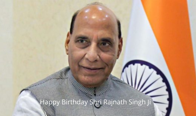  Happy Birthday Rajnath Singh ji. May you accomplish what your heart desires. 