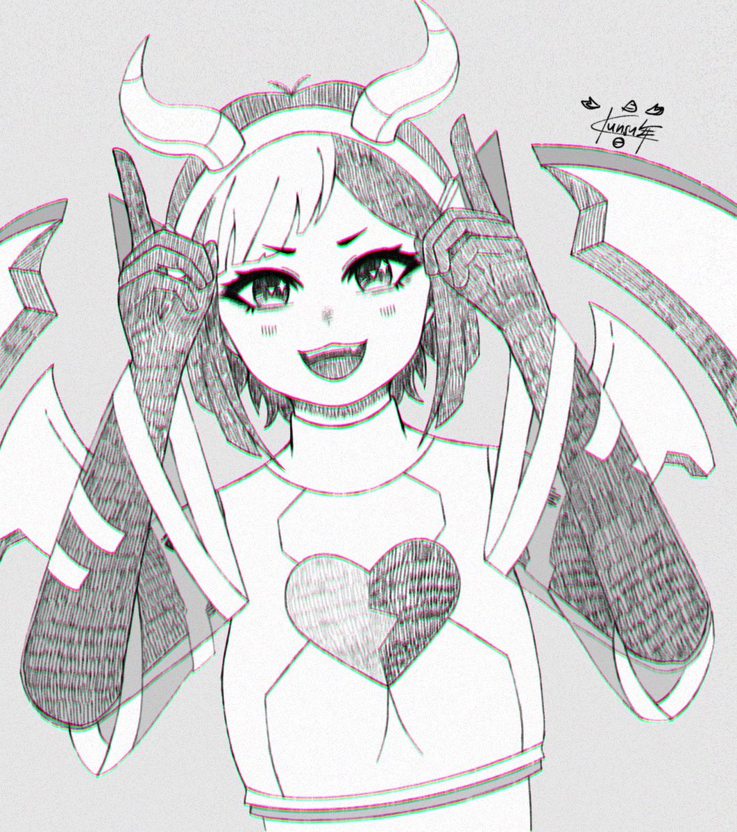 kurisukowa's tweet photo. Did a little drawing for my sister @SNII_vt πͺ²π! Thank you for being so nice and wonderful!! π₯Ή #SNIIpremacy https://t.co/VgQLoDxCkg