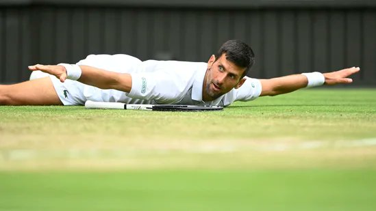 SerbianFooty's tweet photo. NOVAK DJOKOVIC! 

7 time Wimbledon champion.

21 career Grand Slams. 

Never doubt the king  👑 👑 👑

🇷🇸🇷🇸🇷🇸🇷🇸🇷🇸🇷🇸 https://t.co/YtkkRmsbmp