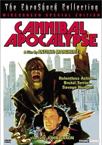 Rewatch - Cannibal Apocalypse (1980)
Starring the ever reliable #JohnSaxon and #GiovanniLombardoRadice it has plenty of action and gets gorier as the movie goes on.
.
.
.
#cannibalapocalypse #cannibals #80shorror #videonasty #banned #vietnam #horrormovies #horrorfam