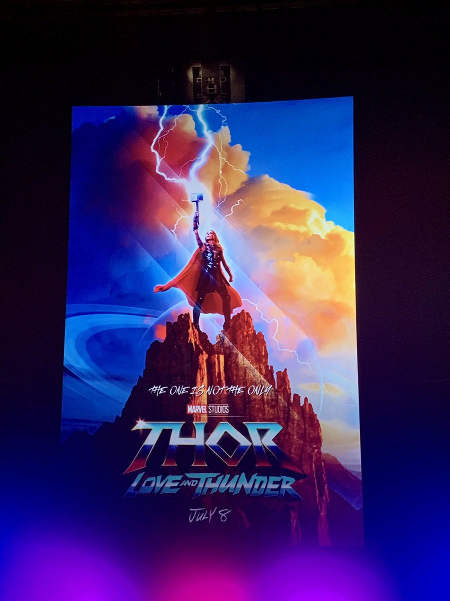 It did not disappoint! Best Thor movie yet! #MightyThor #LoveAndThunder #IMAX