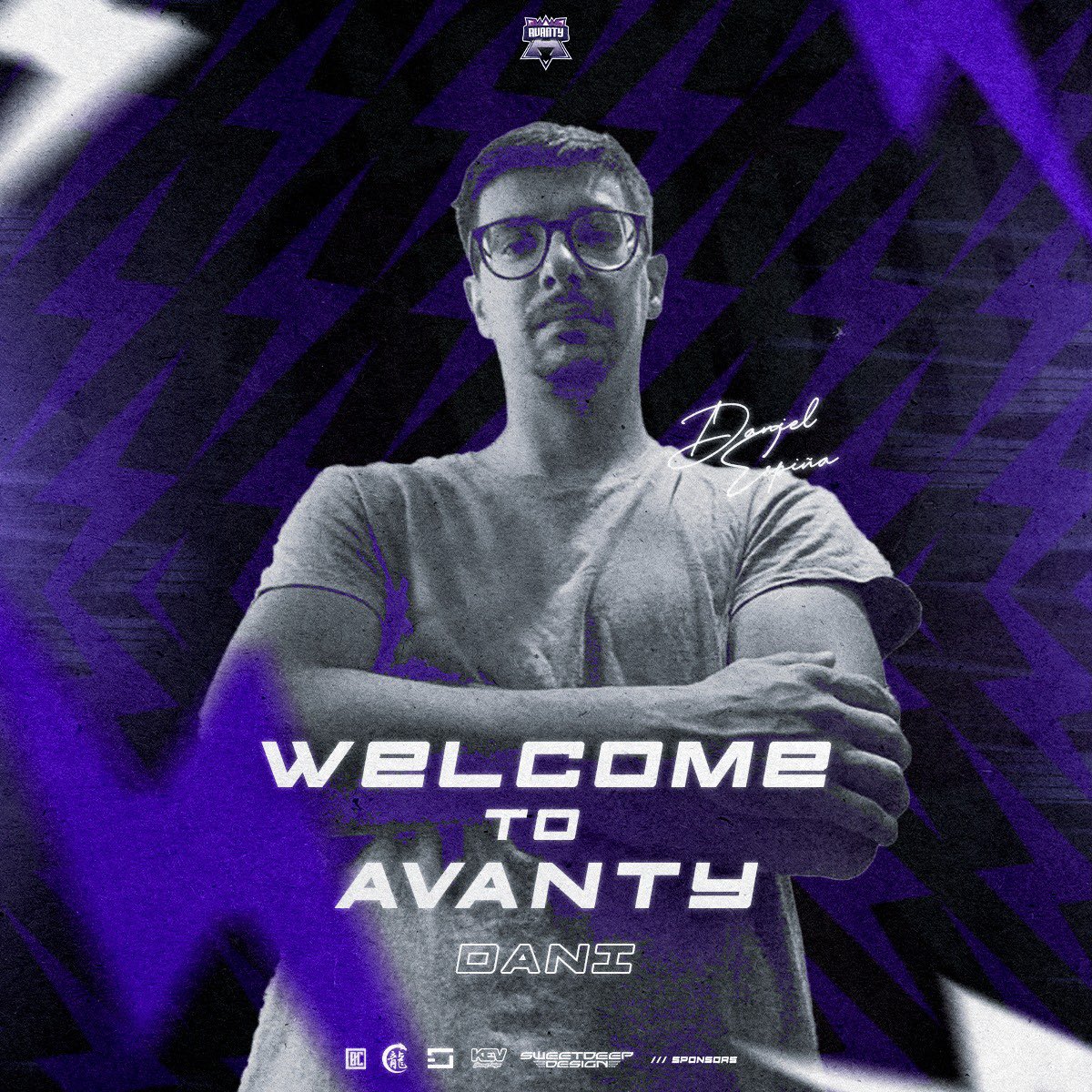 ✍🏻 𝙒𝙀𝙇𝘾𝙊𝙈𝙀 | <a href="/dani_espinete/">Daniel</a> 

🆕 Otra incorporación más en nuestra plantilla de #iracing. ¡Dani viene a aportar talento puro al equipo!

💜 #GOAVT