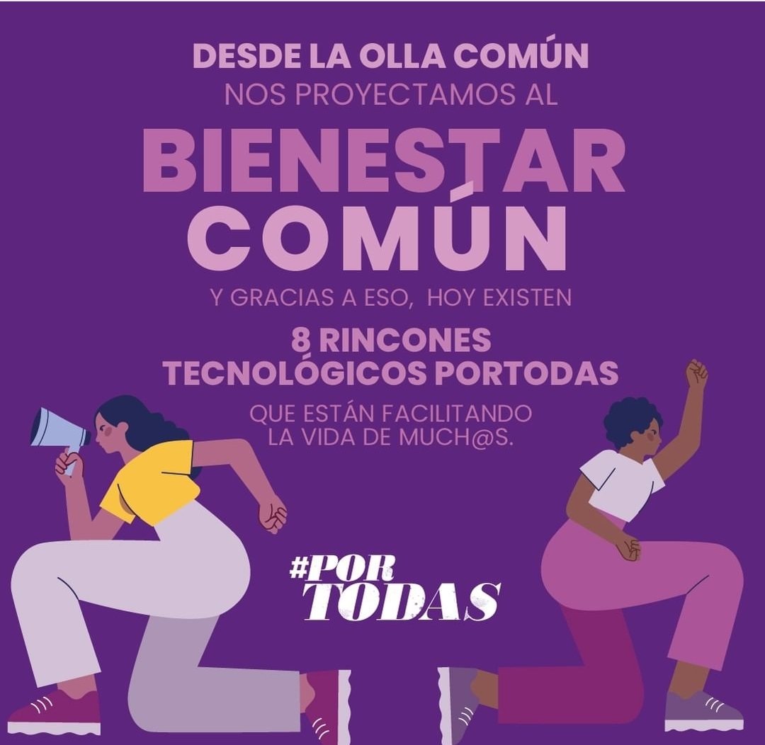 Espacios seguros y gratuitos con internet, computadores, impresoras, materiales, donde NNA pueden estar un poco más cerca de la sociedad digital, socializar con sus pares y experimentar diversos aprendizajes. Nos ayudas? fundacionportodas.donando.cl Difundir también es un gran aporte!