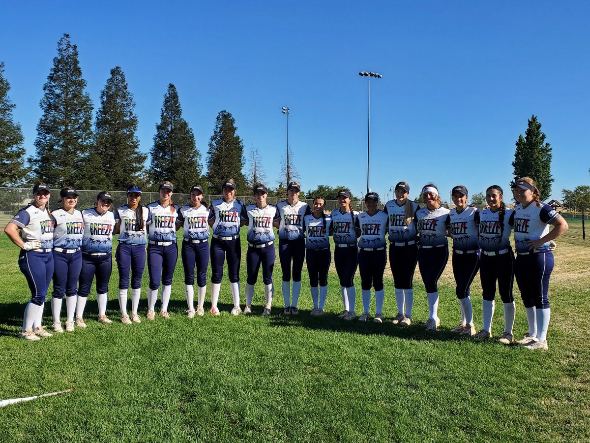 cabreezepirkey's tweet photo. Bracket Play Begins! The CA Breeze will start off the day at 9:45am at Foskett Park Field 2! Join us in person or streaming on Facebook LIVE!
Go Breeze!! π΄ π₯
#cabreezepirkey #fastpitch #softball #strongertogether #teamfirst #gobreeze https://t.co/vPPNIslNxM