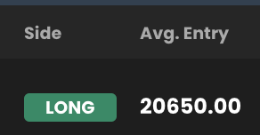 Ninjascalp's tweet photo. Punted a long as discussed in stream...

looking to add more near $20.2k, below there we potentially play $19.6-8k levels

not expecting much, we shall see... enjoy the sunday

$BTC https://t.co/GbI8egG6pI