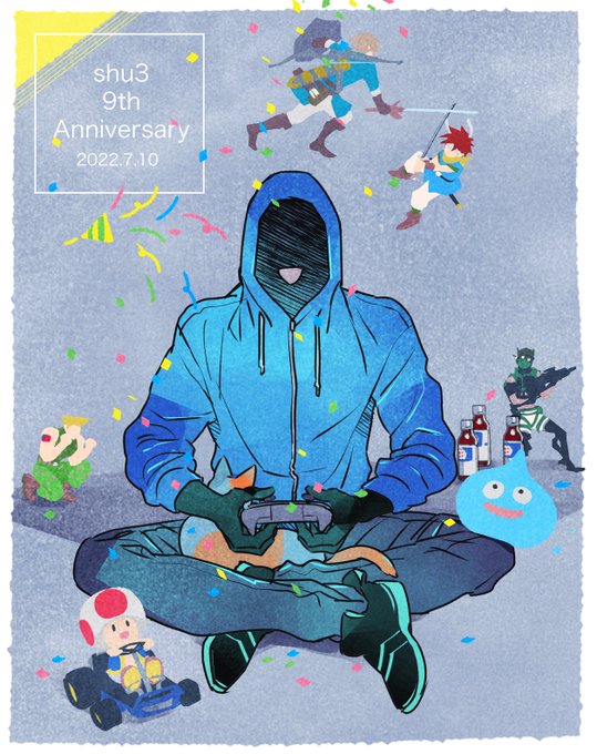 「hoodie playing games」 illustration images(Latest)