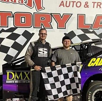 RUSHSportMods's tweet photo. Congrats to @GarrettKrummert on winning his first of the year @SharonSpdwy driving for @Ehrenberg57 in the @HovisAutoSupply Weekly Series event part of the @wedgemotorsport "Route 7 Rumble" Series https://t.co/kzNANxJRab