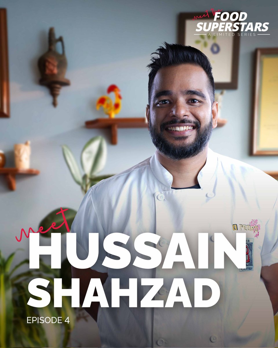#MeetTheFoodSuperstars Ep 4 featuring Hussain Shahzad is live. Watch the full episode now on: youtu.be/fF7_csm6nRs

#MeetTheFoodSuperstars is a limited series by Culinary Culture that takes you into the minds of India's Top Chefs.

#FoodSuperstars #IndianChefs #GourmetFood