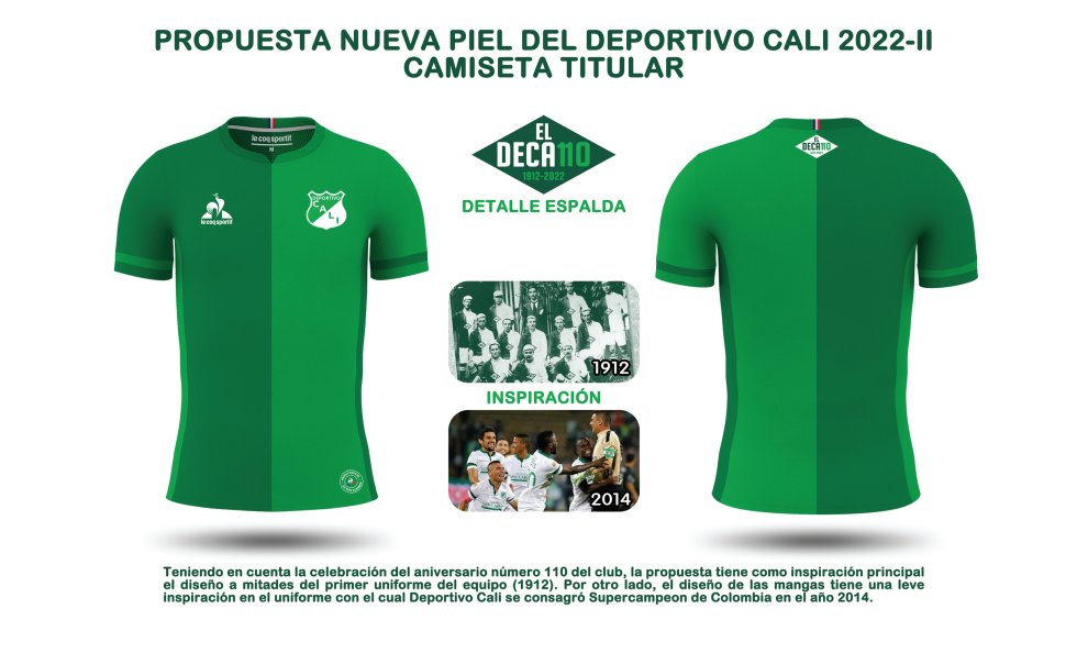 nigarcas's tweet photo. Les muestro la propuesta de camiseta titular que envié para el concurso de @AsoDeporCali  y @lecoqsportif_co.

Muy chévere ver algunas de las demás propuestas que enviaron. He podido ver las de @lduranq19  @OssaGarcia, @NicolasR121, @jhonntravolta89 y @jpcorrea88. https://t.co/VzKnjPpBhJ