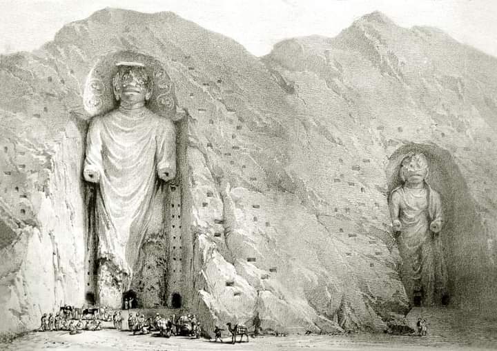 Arthistorian18's tweet image. Alexander Barns Engraving of Bamyan Buddha 1832.
- The Buddhas of Bamiyan were carbon-dated to 591–644 AD (Western Buddha,125ft. ) and 544–595 AD (Eastern Buddha, 180ft ).