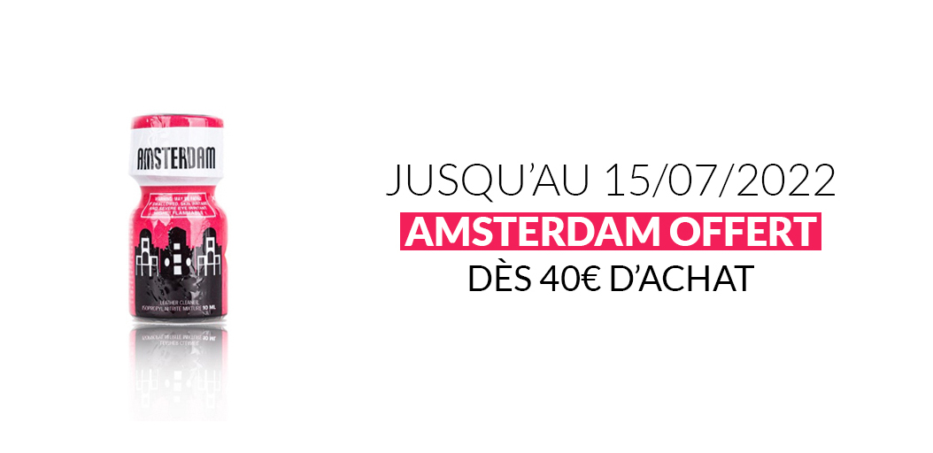poppers_lovers's tweet photo. Jusqu’au 15 Juillet 2022, 1 #Poppers Amsterdam 10ml offert dès 40€ d’achat en indiquant dans votre panier le code AMSTERDAM

👉 https://t.co/8apsWeaoGm

#poppersbator #poppersfan #popperscum #poppersbate #poppersgay #popperslovers https://t.co/mXqi5jfulX