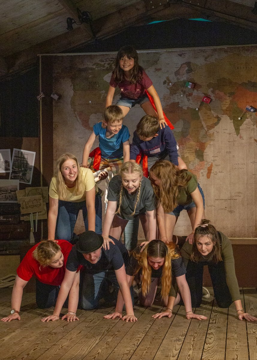 #39 and we're full circle with this shot of the pyramid from our 2019 production 'Around The World In 80 Days'.  The dress rehearsal photo of this was the very first image in our 40 photos/40 years series which we started back in Feb 2021. 1 more to go!   

Photo - Gillian Denny