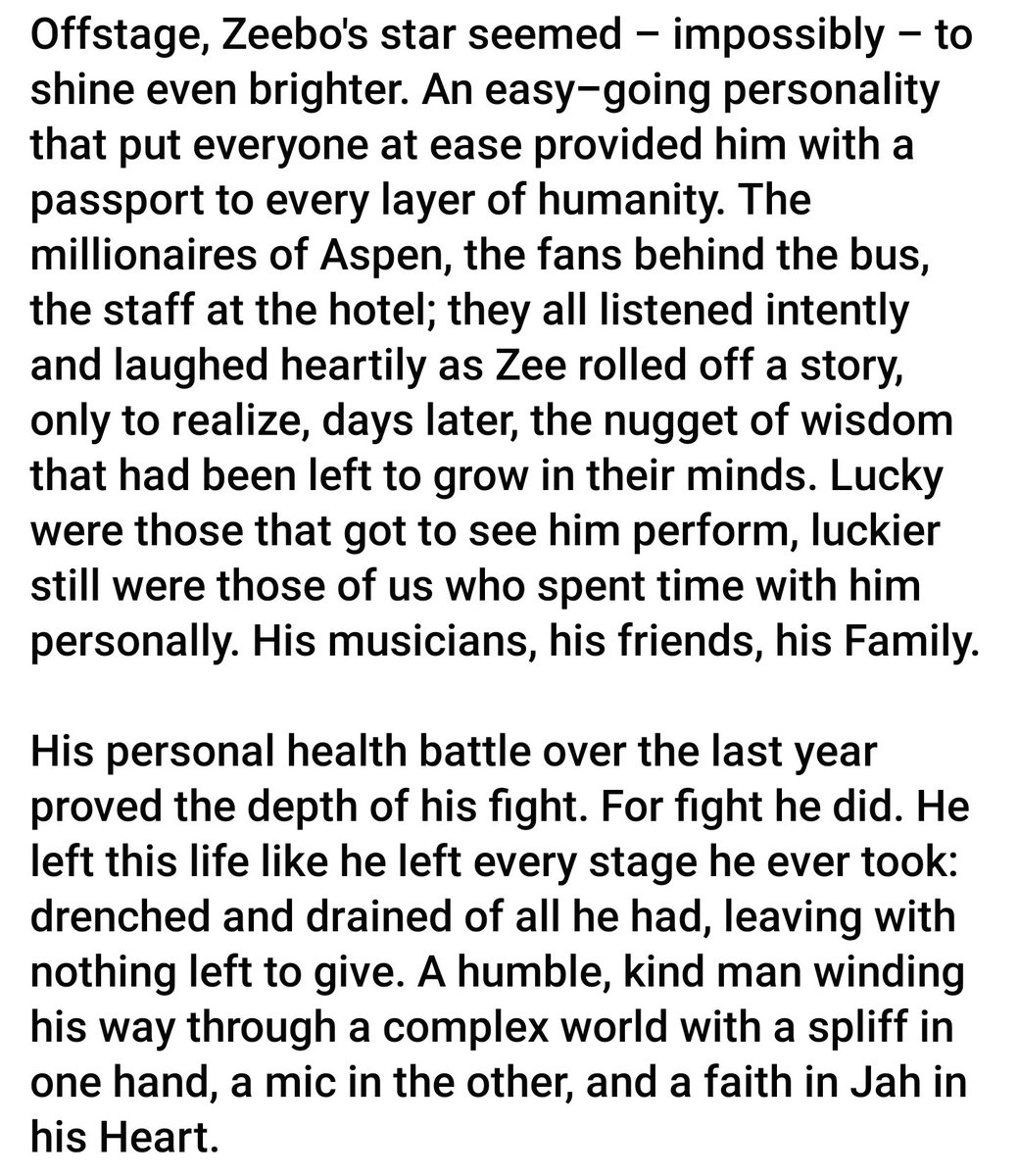 #RIP Archie "Zeebo" Steele 

(h/t: Thievery Copr FB. Words by Rob Myers. Photo by Jesse Justice)