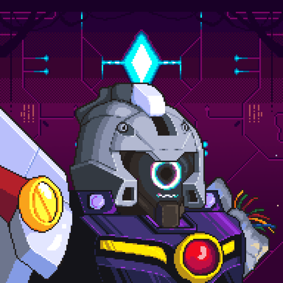 cryptoroot1's tweet photo. Beep boop finally customized one of my @TaiyoRobotics anyone got some Vuenomu shoulders for me to complete this bad boi? 🥺 #taiyocustomize https://t.co/9UaxqFRwMg