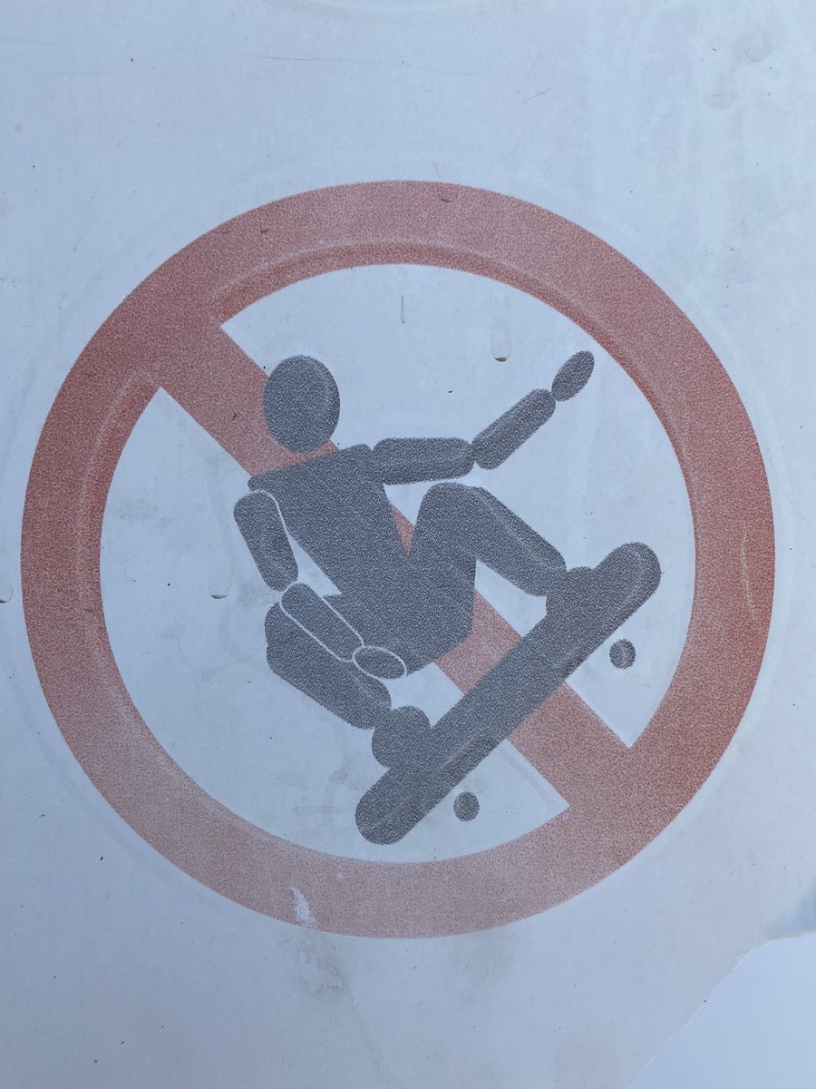 RealCoreyGarff's tweet photo. Very disappointed to see that marionettes of Tony Hawk absolutely shredding are not allowed on SLC public transit https://t.co/p1dOl2NMFB