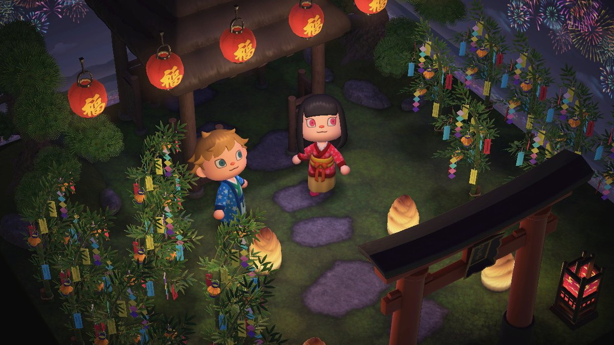 TifaTheMonk's tweet photo. #TanabatainNibelheim #AnimalCrossing #ACNH #NintendoSwitch #Cloti #FF7 https://t.co/HTMVEre0Ty
