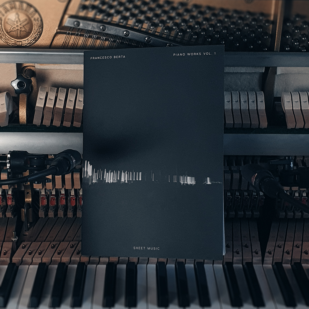 FrancescoBerta's tweet photo. I'm happy to present "Piano Works Vol. 1", my very first printed collection of sheet music, featuring nine works for piano solo, unique pictures and artwork as well as personal notes and descriptions.
https://t.co/1Tl7IhAGQh https://t.co/jkTbmEJJBO