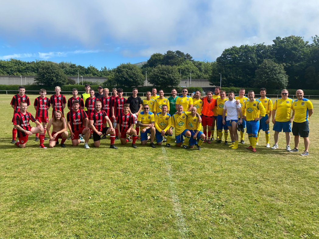 Great game played against our local rivals from over the mountain. Llanfairfechan had a mix of first team and reserves and we managed to get a 3-3 draw. #Derby #vets #Penmaenmawr #Llanfairfechan