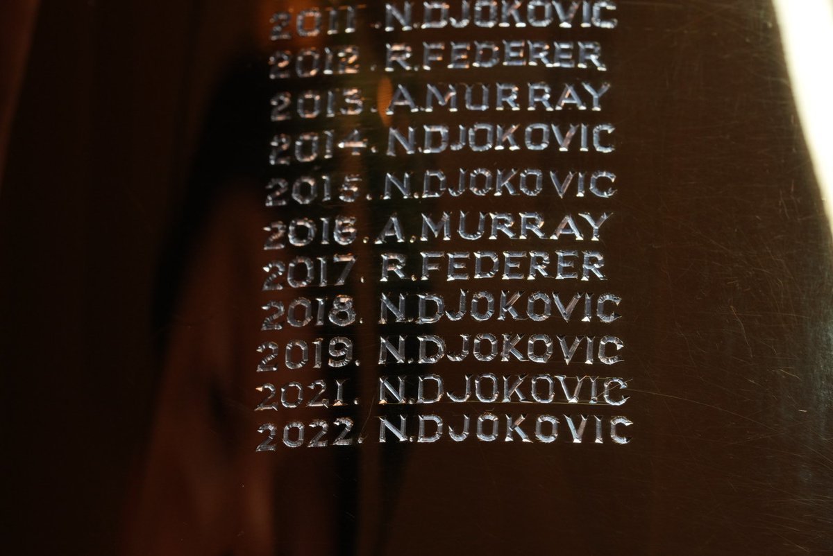 Wimbledon's tweet photo. *CTRL+V*

#Wimbledon | #CentreCourt100 | @DjokerNole https://t.co/zrvzuPCnQO
